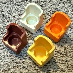 Fisher-Price Colorful little Peole Vintage Play Family Chair (pick your color)